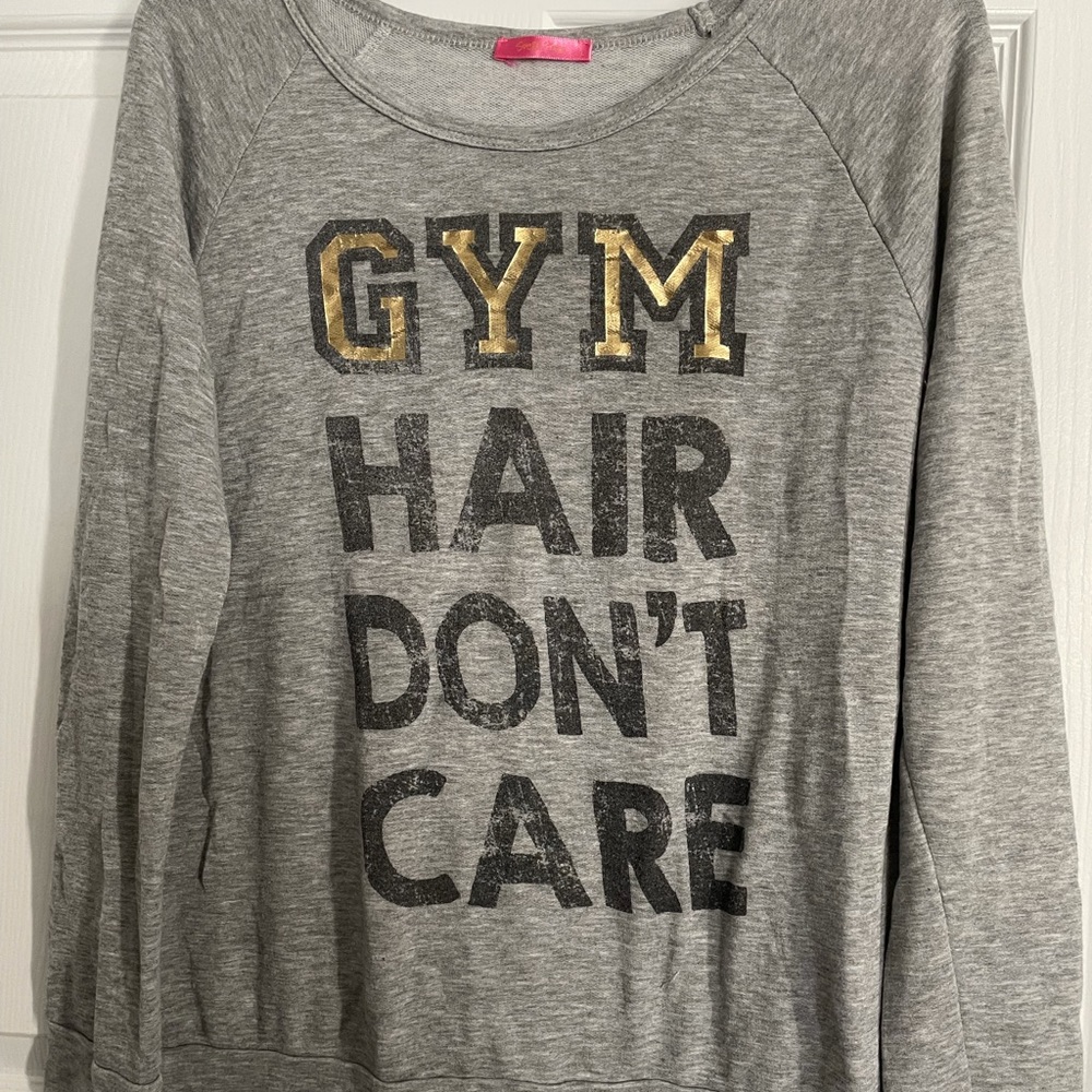Gym Hair Don’t Care Top